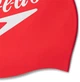 Шапка для плавания Speedo SLOGAN PRT CAP AU (8-0838514614) красный, белый Унисекс OSFM (5059937304366) - изображение 4