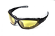 Окуляри захисні фотохромні Global Vision Shorty Photochromic (yellow) Anti-Fog - зображення 6