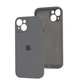 Чехол Fiji Silicone Case Full Camera для Apple iPhone 13 бампер накладка с защитой камеры Carbon Grey - изображение 1