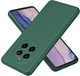 Чехол Fiji Full Soft Premium для Realme 12 Plus 5G (RMX3867) противоударный бампер с микрофиброй Dark Green - изображение 1