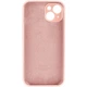 Чехол Fiji Silicone Case Full Camera для Apple iPhone 15 бампер накладка с защитой камеры Grapefruit - изображение 2