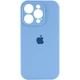 Чехол Fiji Silicone Case Full Camera для Apple iPhone 15 Pro Max бампер накладка с защитой камеры Cornflower - изображение 2