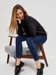 Джинсы Skinny женские Moodo Z-JE-3904 XS Темно-синие (5904152346526) - изображение 4