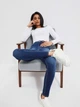 Джинсы Skinny женские Moodo Z-JE-3905 XS Темно-синие (5904152346588) - изображение 3