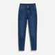 Jeansy skinny damskie z wysokim stanem Moodo L-JE-4023 S Granatowe (5904152378060) - obraz 5