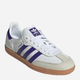 Жіночі кеди низькі adidas Originals Samba OG W IF6514 40.5 (7UK) Білий/Фіолетовий (4066765921000) - зображення 4