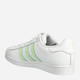 Sneakersy damskie do kostki adidas Originals Superstar W IE3005 41.5 (7.5UK) Biały/Seledynowy (4066765905550) - obraz 3