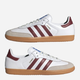 Sneakersy męskie do kostki adidas Originals Samba OG IF3813 40.5 (7UK) Biały/Ciemnoczerwony (4066759170971) - obraz 5