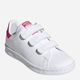 Tenisówki chłopięce na rzepy adidas Originals Stan Smith CF C FX7540 35 (2.5UK) Białe (4064037696373) - obraz 3