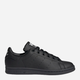 Tenisówki dziecięce dla dziewczynki adidas Originals Stan Smith J FX7523 36.5 (4UK) Czarne (4064037246424) - obraz 1