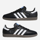 Sneakersy damskie ze skóry naturalnej adidas Originals Samba OG B75807 38 (5UK) 23.5 cm Czarne (4059811988621) - obraz 6