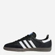Sneakersy damskie ze skóry naturalnej adidas Originals Samba OG B75807 36 (3.5UK) Czarne (4059811988508) - obraz 3