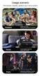 Беспроводная портативная Bluetooth колонка xdobo Kungfu IPX7 |BT5.3, 160W, TWS, USB/AUX, 20h| Черный - изображение 10