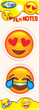 Упаковка пластиковых индексов Centrum 802304 Emoji 40х40 мм 20 листов 4 шт (2000998480257) - изображение 3