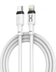 Интерфейсный кабель DC CL-210A PD20W TypeC - Lightning 1m White (36975) - изображение 1