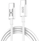 Интерфейсный кабель DC CL-F61 60W TypeC - TypeC 1m White (36985) - изображение 1