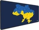 Килимок для мишки SHLab Map of Ukraine SHM-345 (70x30 см) (35826) - зображення 1