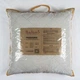 Подушка конопляна YouStar 70х70 см чохол 100% льон (Сірий) - зображення 6