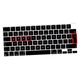 Захисна Накладка на клавіатуру Макбук MacBook Air M1 M2 M3 Pro 13 14 16 EU English Black - зображення 1