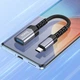 Кабель-перехідник HOCO UA24 Type-C male to OTG USB female 3.0 Metal Gray (6942007608848) - зображення 8