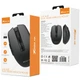Беспроводная мышка XTRIKE ME GW-224 Bluetooth+2.4G 1600dpi 6кн Silent Black - изображение 6