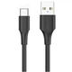 Кабель Vention USB 2.0 AM-Type-C M 1 м 3A 18W PVC Black (CTHBG) - изображение 2