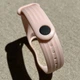 Ремінець силіконовий MRK 3D бежевий для фітнес браслета Xiaomi Mi Band 5/6 з металевою кнопкою 3D бежевий (mrk3712) - зображення 2
