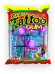Жувальна гумка Crazy Tatoo Gum з швидкими татуюваннями, фруктово-ягідна, у формі жувальної пластини 100 шт/упаковка - зображення 6