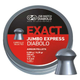 Кулі для пневматики JSB Diabolo Exact Jumbo Express (5,5 мм, 0,93 г, 250 шт) - зображення 1