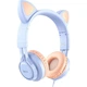 Наушники Hoco W36 Cat Ear Голубой - изображение 3