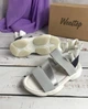 Босоніжки для дівчаток Weestep 31р - 20.2 см Біло-сірі (549) - изображение 5