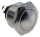 Кнопка антивандальная VJ Parts d25mm резьба 22mm h28mm 2 контакта под винт, арт.кн570 - изображение 1