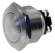Кнопка антивандальная VJ Parts d25mm резьба 22mm h28mm 2 контакта под винт, арт.кн570 - изображение 3