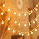 Гірлянда Лампи Кульки 40 LED 6 м батарейки АА 3 шт Тепла біла - зображення 7