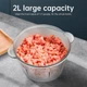 Электрический измельчитель Hoco HA05A (блендер, 300 Вт., 12500 об/мин., объем 2 литра) - серый - изображение 14