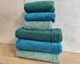 Набор махровых турецких полотенец Zeron 50х90 3 штуки + 70х140 3 штуки Microcotton Kilim Desen - изображение 2