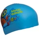 Шапочка для плавания детская M-D Junior MAD BOT (силикон, Голубой) (M057915_Голубой) - изображение 2