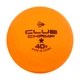 Набір м'ячів для настільного тенісу 6 штук DUNLOP CLUB CHAMP (пластик, d-40мм, помаранчевий) (679350N) - зображення 2