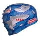 Шапочка для плавания детская M-D Junior SHARKY (Силикон, Голубой) (M057911_Голубой) - изображение 3