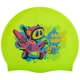 Шапочка для плавания детская M-D Junior MAD BOT (силикон, Зеленый) (M057915_Зеленый) - изображение 1