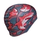 Шапочка для плавания детская M-D Junior SHARKY (силикон, бирюзовый) (M057911_Бирюзовый) - изображение 3