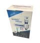 Настінний диспенсер для пасти та щіток зі стерилізатором Toothbrush sterilizer holder LY-575 рожевий - зображення 7
