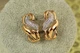 Сережки Xuping Jewelry Мантія з родієм 1,9 см золотисті - зображення 1