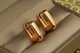 Сережки Xuping Jewelry товстий овал 1,8 см золотисті - зображення 2