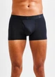 Набор термотрусов мужских летних для спорта CRAFT Core Dry Touch 3" Boxer (2 шт.) 1910438-999000 Black L - изображение 1