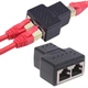 Перехідник конектор розгалужувач для інтернет-кабелю Ethernet LAN RJ45 - 2xRJ45 (58457) - зображення 1