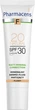 Минеральный матирующий дермофлюид Pharmaceris SPF 30 20 Natural для натуральной кожи 30 мл (5900717153257) - изображение 1