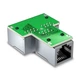 Перехідник конектор розгалужувач для інтернет-кабелю Ethernet LAN RJ45 - 2xRJ45 (58457) - зображення 6