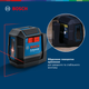 Лазерний нівелір Bosch Professional GLL 12-22 з батарейками та чохлом (0601065220) - зображення 2