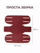 Органайзер стакан для косметики, канцелярии, хранения кистей для макияжа и прочих мелочей настольный бокс лоток для туалетного столика с еко кожи и полиуретана Красный (CLA-003) - изображение 6